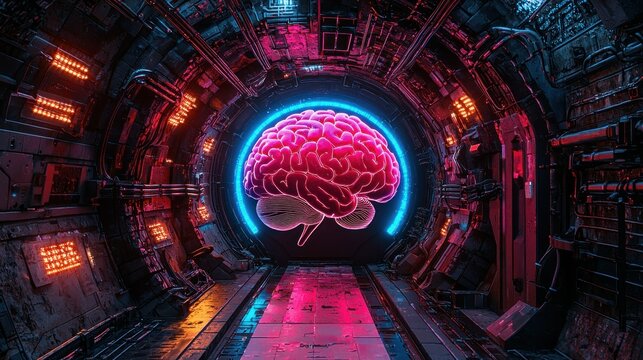 Cyberpunk Brain: Journey into the Neural Network