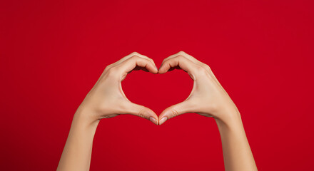 Obraz premium Crimson Heartbeat AI Generated