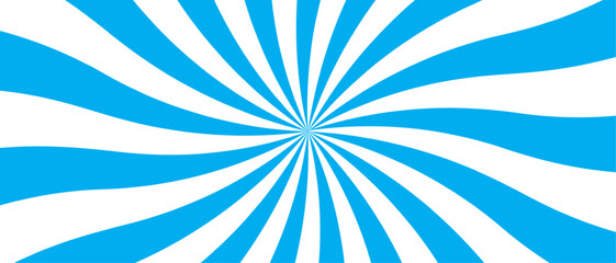 Vector Abstract blue sun rays sunburst backdrop background. sun beam vector banner design and comic burst gradient concept pattern.