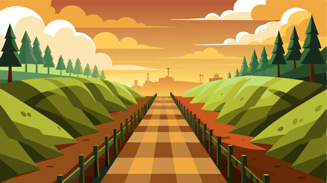 The expansive landscape is lined with preserved trenches a solemn reminder of the brave soldiers who held the line against their enemies.