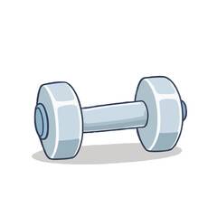 Simple 3D Dumbbell Illustration