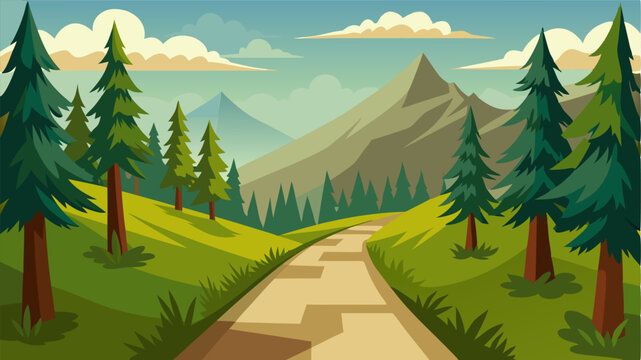 The perfect setting for a scenic hike as the pinescented forest invites and embraces explorers.