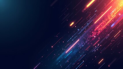 Obraz premium Futuristic Vector Banner Design – Sleek Geometric Patterns, Dynamic Lines & Stylish Abstract Background – Professional Template