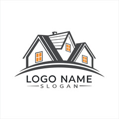 Fototapeta premium Real Estate Logo Design Ideas
