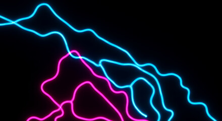 Neon Flux AI Generated