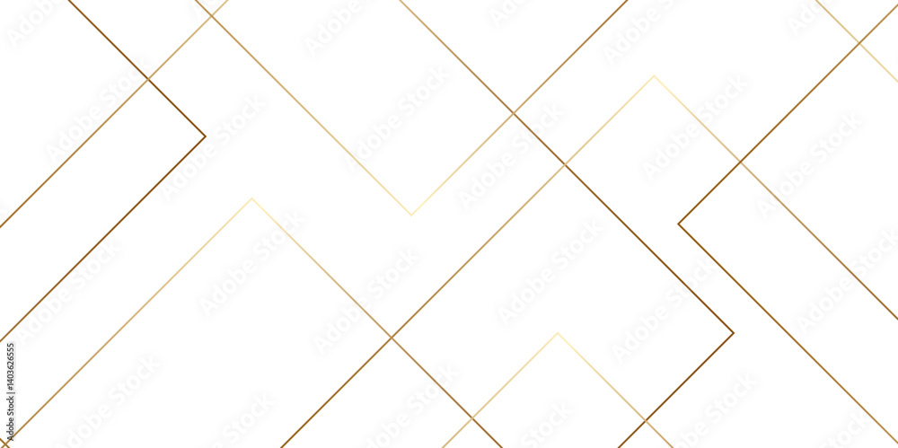Leinwandbilder Abstract background golden square stock line background. abstract artistic of geometric background Gold gradient abstract seamless vector pattern. Minimal style website banner, decoration Vector.	