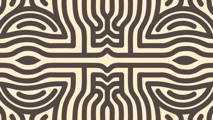 abstract seamless pattern, Abstract pattern, black and white, geometric shapes, squiggles, curves, lines, repeating motif, graphic design, minimalist, modern art, Memphis style, playful typography