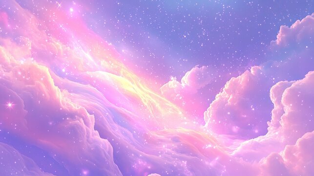 Pastel galaxy aesthetic background wallpaper hd for desktop and mobile phone free download images art