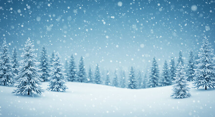 Obraz premium Winter's Serene Embrace AI Generated