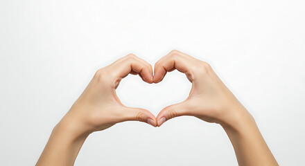 Fototapeta premium Heartfelt Simplicity AI Generated