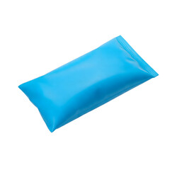 Naklejka premium A blue reusable ice pack