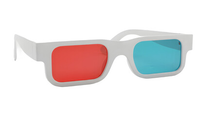 Fototapeta premium Retro Anaglyph 3D Glasses