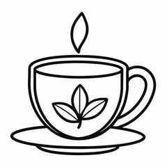 cup of coffee outline icon
