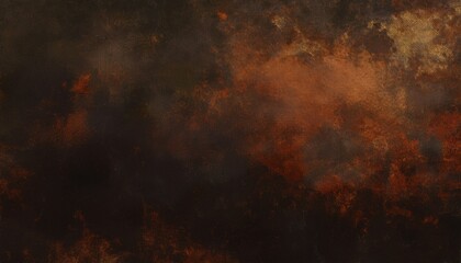 Fototapeta premium effect background black dark texture rusty bronze copper grunge old rusteaten paper vintage wall aged brown antique textured dirty grimy design art wallpaper