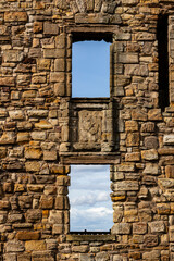 The ruins of St Andrews Cathedral overlook the sea, surrounded by ancient tombs and old stone walls. A peaceful, sacred place filled with religious history and timeless beauty. Endless architecture.