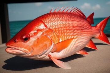 Fresh Red Snapper Fish 