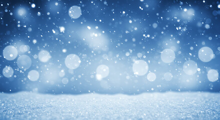 Fototapeta premium Winter's Soft Embrace AI Generated