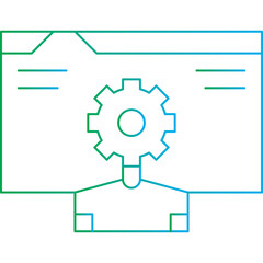 SEO Specialist icon single vector illustration