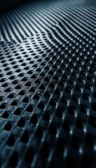 Industrial conveyor belt texture featuring a grooved metal surface for design and engineering applications.