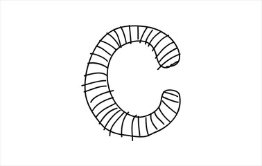 Elegant Letter C logo Vector Template Initial Letter C Logo Design. Creative And Modern C logo