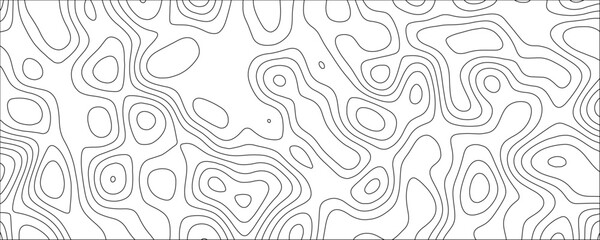 Topographic map in contour line light topographic topo contour map. Topographic map background geographic line map with seamless ornament design. Vector abstract wave curve topo grid map with Geograph