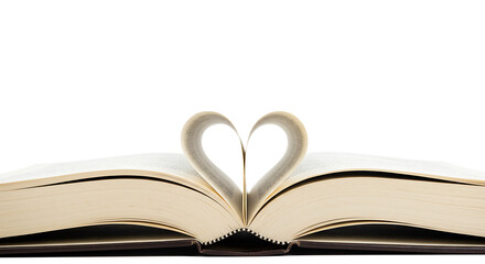 Fototapeta premium Heart of the Story AI Generated