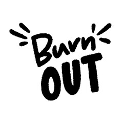 burn out png doodle element cute education design art and decorate handwrite kwaii outline