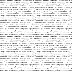 seamless pattern with handwritten text