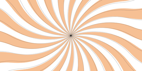 Fractal vector backdrop burst retro orange and white sunburst vintage backdrop . minimal sunny sunset spotlight gradient banner, poster and cartoonsDesign with Vibrant Colors, Perfect for Backgrounds