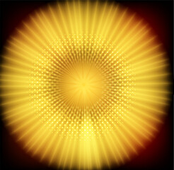 Obraz premium Lighting effect element