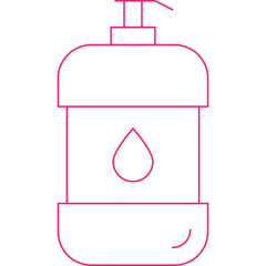 Cleaning Liquid icon single vector illustration