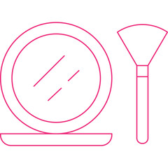 Cosmetics icon single vector illustration
