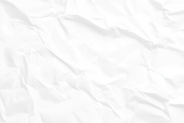 Obraz premium PNG White wrinkled paper texture background clothing abstract.