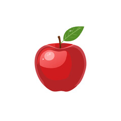 Apple vector illustration on transparent background with PNG, Green apple with half, isolated on a transparent background png.