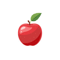 Apple vector illustration on transparent background with PNG, Green apple with half, isolated on a transparent background png.