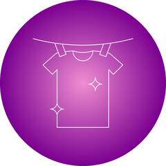 Clothing icon single vector illustration