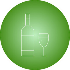 Beverages icon single vector illustration
