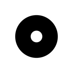 Radio Button with Circle and Dot Inside Symbolizing Exclusive Choices