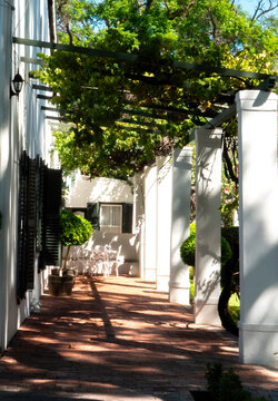 Shady stoep, Graff-Reinet.