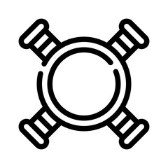 roundtable line icon