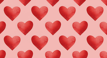 Crimson Cloud Hearts AI Generated