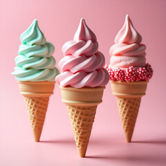 set of ice cream