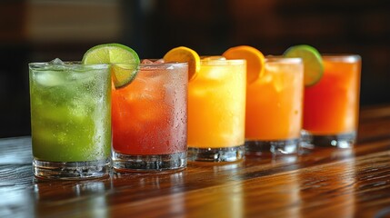 Refreshing Summer Cocktails: A Colorful Lineup of Iced Drinks