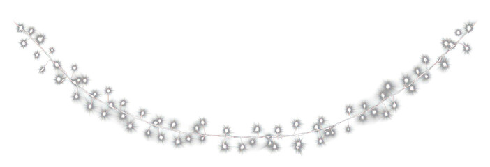PNG White glowing light string lighting lights background.