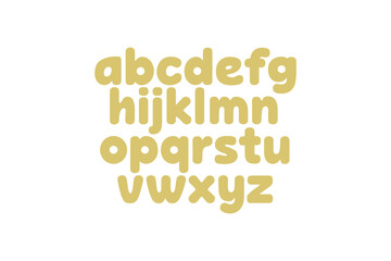 MustardPlump Bold Wavy Display Font Vector