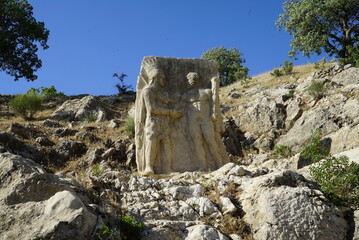 statue of nemrut kingdom of komagene monument