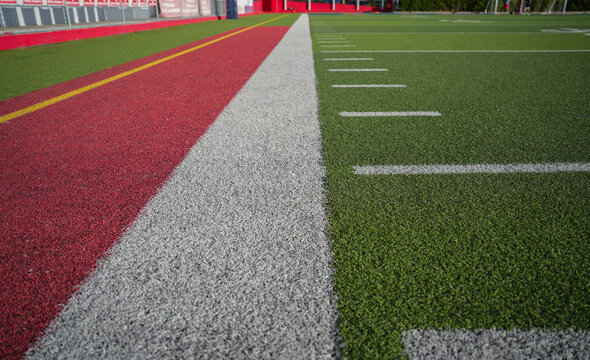 Artificial Turf Sports Field Lines