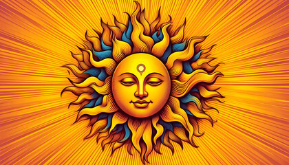 Aurudu, Sinhala and Tamil New Year Sun, Sri Lanka New Year