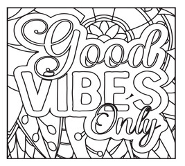 Motivational Quotes Coloring Pages For KDP
