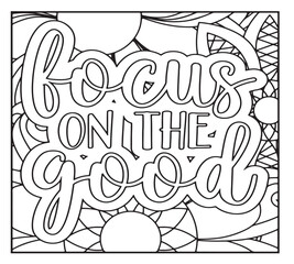 Motivational Quotes Coloring Pages For KDP